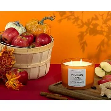 Pumpkin Apple Candle for Cozy Fall Aromas | 16 oz