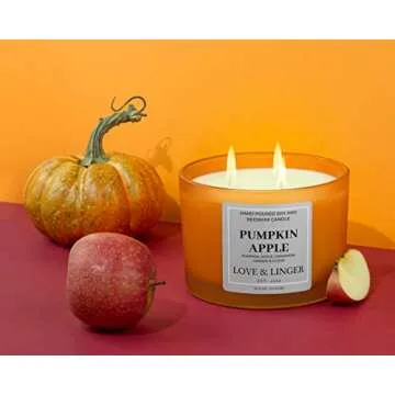 Pumpkin Apple Candle for Cozy Fall Aromas | 16 oz