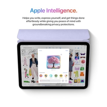 Apple iPad Mini (A17 Pro): Apple Intelligence, 8.3-inch Liquid Retina Display, 256GB, Wi-Fi 6E, 12MP Front/12MP Back Camera, Touch ID, All-Day Battery Life — Purple