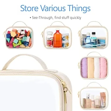 PACKISM TSA Approved Toiletry Bag Set - Stylish Travel Solution