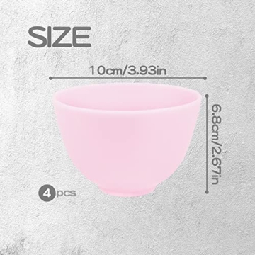 FERCAISH Silicone Mask Bowl Set - Perfect for Beauty Professionals