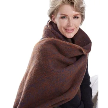 MissShorthair Oversized Chunky Winter Scarf for Women