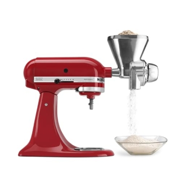 KitchenAid KGM All Metal Grain Mill Attachment for Stand Mixers