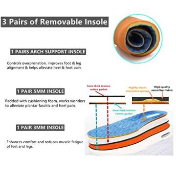 ZGDG Diabetic Shoes, Wide Width Adjustable Swollen Feet Walking Shoes for Women Edema Bunions Arthritis Plantar Fasciitis Hammertoe, Outdoor Indoor Non-Slip Sneakers Black