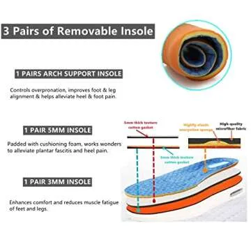 ZGDG Diabetic Shoes, Wide Width Adjustable Swollen Feet Walking Shoes for Women Edema Bunions Arthritis Plantar Fasciitis Hammertoe, Outdoor Indoor Non-Slip Sneakers Black