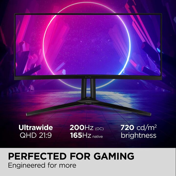 ViewSonic Elite XG341C-2K Curved Gaming Monitor