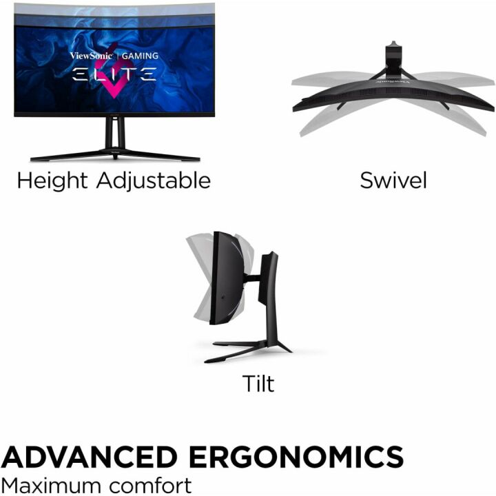 ViewSonic Elite XG341C-2K Curved Gaming Monitor