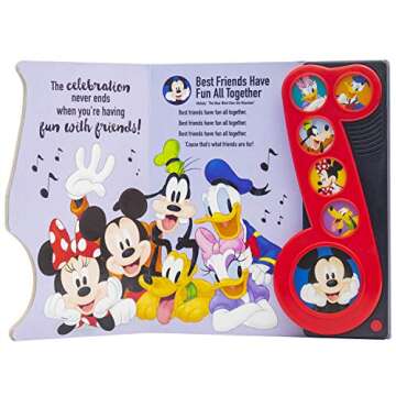 Disney Mickey Mouse Sing Dance Play Music Sound Book