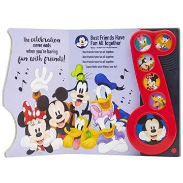 Disney Mickey Mouse Sing Dance Play Music Sound Book