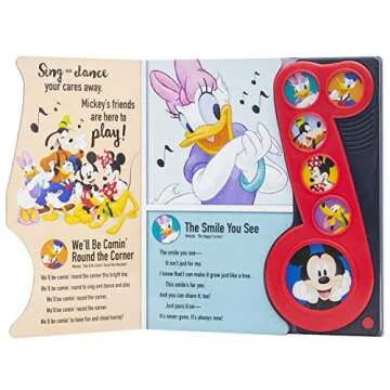 Disney Mickey Mouse Sing Dance Play Music Sound Book