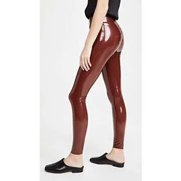 Stylish Commando Perfect Control Patent Leather Leggings