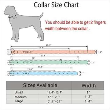 Moonpet Soft Padded Real Genuine Leather Dog Collar-Best Full Grain Heavy Duty Dog Collar-Durable Strong Adjustable for Small Medium Large X-Large Male Female Dogs Walking Training-Black,17.2-22''