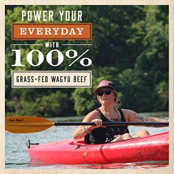 EPIC Snack Strips, Wagyu Beef Steak, Grass-Fed and Paleo Friendly, 0.8 oz, 10 ct