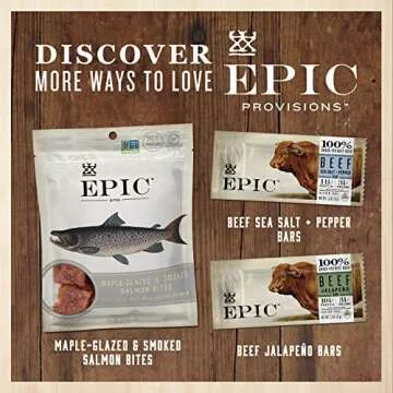 EPIC Snack Strips, Wagyu Beef Steak, Grass-Fed and Paleo Friendly, 0.8 oz, 10 ct