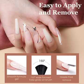 Modelones Gel Nail Polish Set - 6 Vibrant Colors for All Seasons