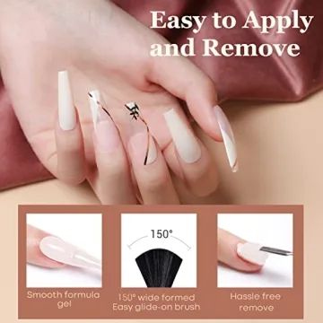 Modelones Gel Nail Polish Set - 6 Vibrant Colors for All Seasons