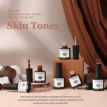 Modelones Gel Nail Polish Set - 6 Vibrant Colors for All Seasons