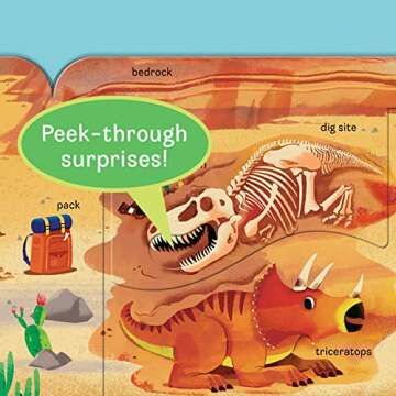 Peek-a-Flap Dino Book: Engaging Fun for Ages 2-7
