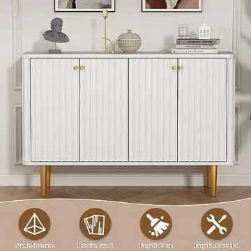 HLR 48" Modern Accent Cabinet with Storage Solution