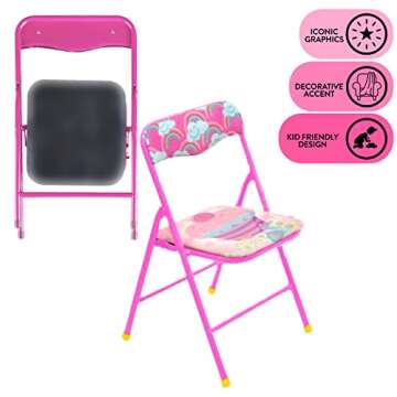 Trolls 3 Piece Table and Chair Set for Kids