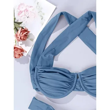 Stunning Hilinker Women's Ruched Bikini Set for Summer Fun