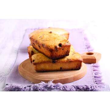 Red Co. 15 inch Non Stick Cast Aluminum 8 Cavity Mini Loaf Cake Baking Sheet Pan, Rectangular