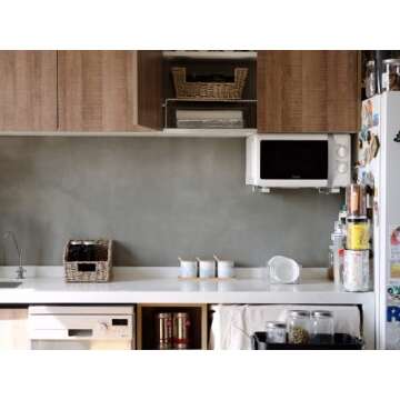 StorageWorks Storage Baskets for Organizing, Wicker Baskets with Built-in Handles, Handwoven Wicker Storage Baskets, Seagrass Wicker Baskets for Shelves Storage, 2 Pack