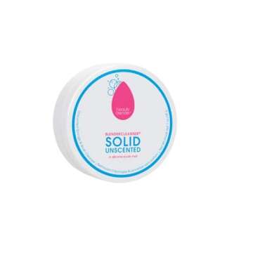 Beautyblender® | Blendercleanser® Solid Unscented Makeup Sponge & Brush Cleanser + Silicone Scrub Mat | Professional Cleansing Tool, Makeup Sponge Cleaner, Vegan & Cruelty Free, Made in USA