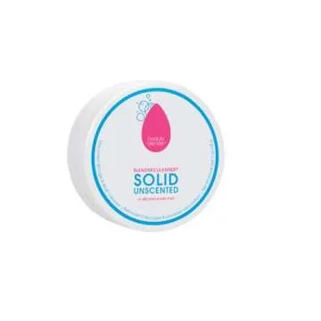 Beautyblender® | Blendercleanser® Solid Unscented Makeup Sponge & Brush Cleanser + Silicone Scrub Mat | Professional Cleansing Tool, Makeup Sponge Cleaner, Vegan & Cruelty Free, Made in USA