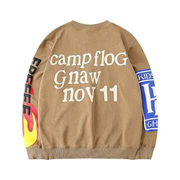 BLLDFZ Kanye Hoodie Khaki