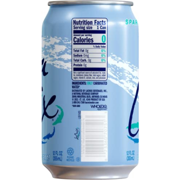 LaCroix Sparkling Water Pure 12 Fl Oz Pack of 8