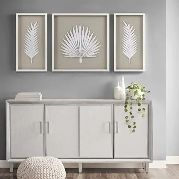 Madison Park Sabal Floral Wall Art Set - Handmade Decor
