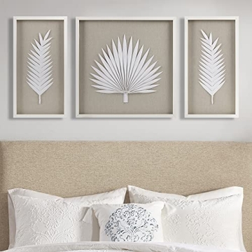Madison Park Sabal Floral Wall Art Set - Handmade Decor