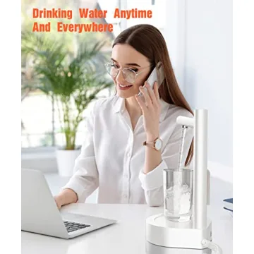 ATIDIE Intelligent Desktop Water Dispenser – USB Charging & More