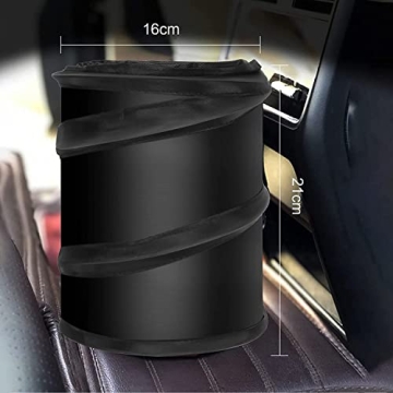 FYY Portable Car Trash Can 2 Pack | Collapsible Mini Garbage Bin