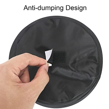 FYY Portable Car Trash Can 2 Pack | Collapsible Mini Garbage Bin