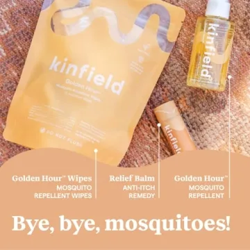 Kinfield Golden Hour Spray - Natural Bug Repellent for Outdoors