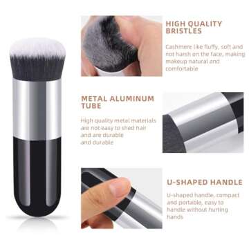 HOSAILY Cream Blush Stick for Cheeks, Multi-Use Makeup Blush Stick for Eyes Lips Face, Travel-Friendly Tinted Solid Moisturizer Matte Blush, Natural Glow Blendable Smooth Blusher with Brush-Hot Red