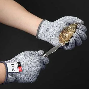 Apaffa 2PCS Cut Resistant Gloves for Safe Cooking