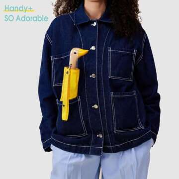 ViddVoom Duck Umbrella - Compact & Cute Travel Essential