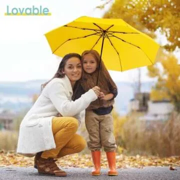 ViddVoom Duck Umbrella - Compact & Cute Travel Essential