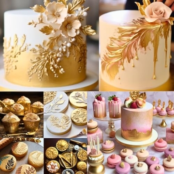 BULK-(15g) Edible Gold Dust, Edible Glitter for cocktails Gold Luster Dust, Gold Edible Glitter For Drinks, Cakes, Edible Gold Paint, Edible Glitter For Cakes,100% Food Safe.