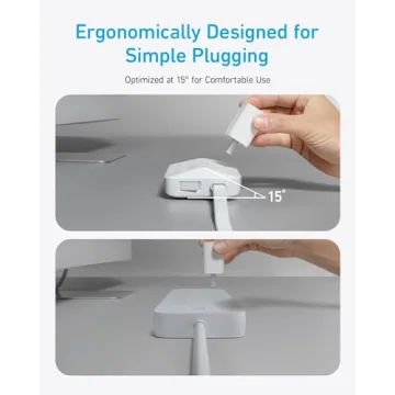 Anker 10-in-1 Flat Plug Power Strip for Home and Office