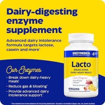Enzymedica Lacto - Complete Dairy Digestion Relief