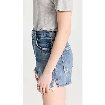 Stylish AGOLDE Women's Dee Vintage High Rise Shorts
