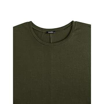 ZANZEA Women's Off-Shoulder Batwing Sleeve Blouse Casual Loose Oversized Baggy T-Shirt Sweater Pullover Top