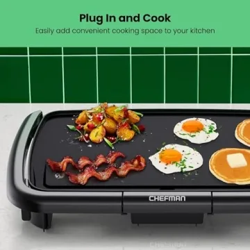 Chefman Electric Griddle with Temperature Control