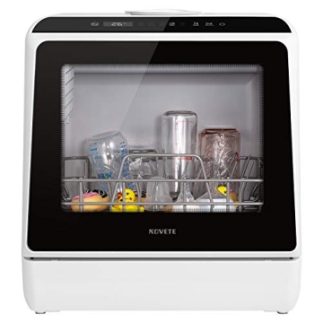 NOVETE Compact Dishwasher for Small Apartments