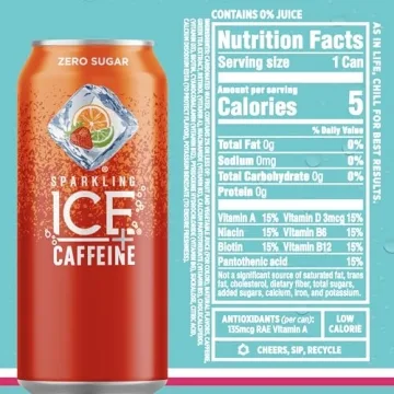Sparkling Ice +Caffeine 12 Count Variety Pack