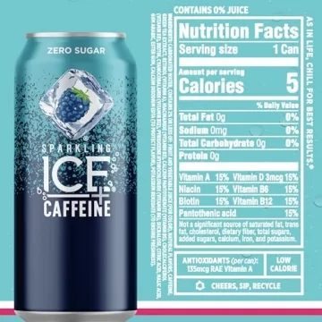 Sparkling Ice +Caffeine 12 Count Variety Pack